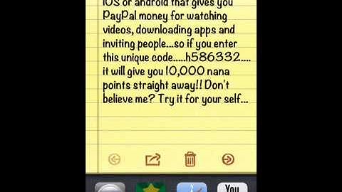 Appnana 10,000 nana points