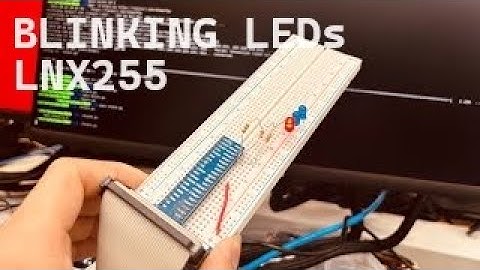 Blinking LED demo (LNX LAB)