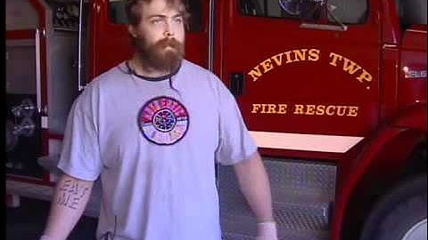 Firefighter: I'm lucky to be alive