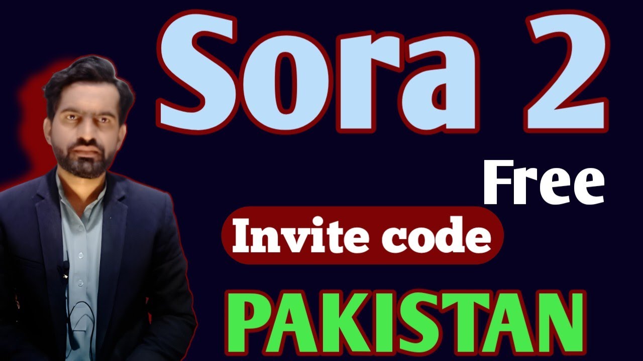 How to use free Sora 2 ai video generator in Pakistan / Free invite ...