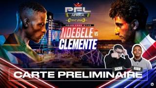 PFL AFRICA🥊Les premiers combats en direct gratuitement🎙️Sacha & Kabir