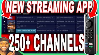 BEST NEW STREAMING APP 250+ LIVE CHANNELS HD SPORTS TV &amp; MOVIES TV GUIDE INCLUDED