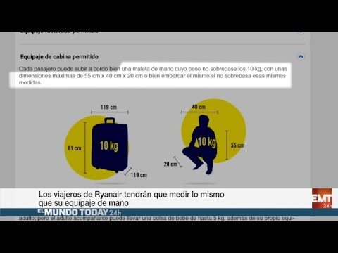 CÓMO HAGO EL EQUIPAJE DE MANO (40X20X25) Ryanair 2020? Para 2 semanas de  viaje
