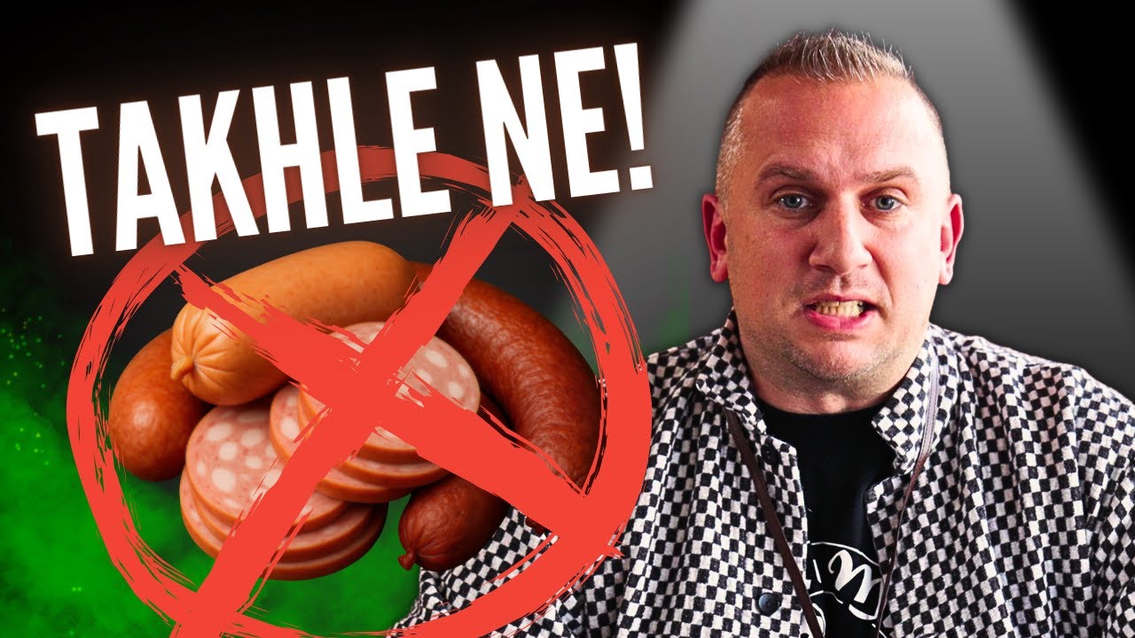 TAKHLE TO FAKT NEJDE! 👎 Test gothaje, špekáčku a dalších běžných uzenin z obchodu - ŠUMPERK