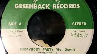 The Firebolts - Everybody Party (Get Down) (1976) [My Rip] - YouTube