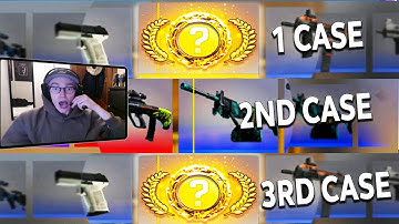 He unboxed 2 GOLDS in 3 Cases..