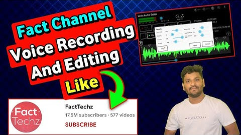 How to edit audio for fact videos in Mobile | Lexis audio editor tutorial in hindi