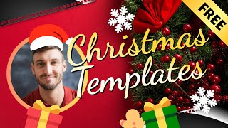 Free Animated Christmas Video and Music Templates Recommended (Newest)