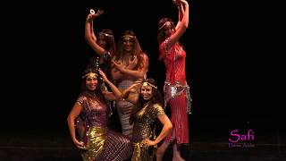 Ghawazi, Básico Avanzado De Safi Danza Árabe En Pasión Oriental 2017. Santiago, Chile.