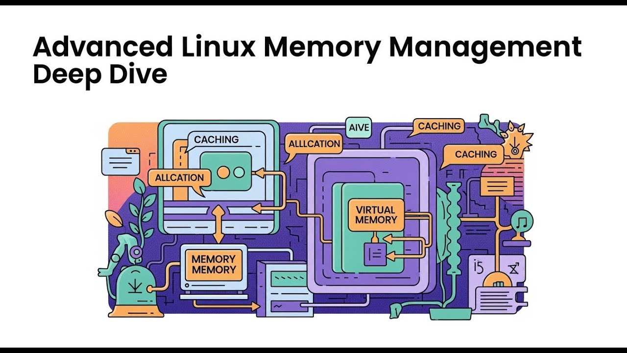 Advanced Linux Memory Management Deep Dive | Linux For Aws devops - YouTube