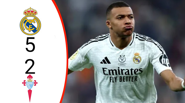 ملخص مباراة ريال مدريد ضد سيلتا فيغو 5-2