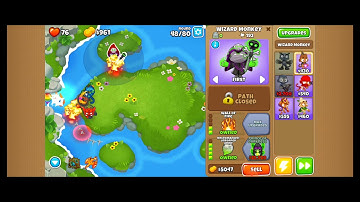 10 Tower WIN Spring Spring Magic Monkeys Only Bloon TD6 HARD