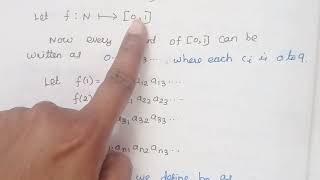 The set [0,1] , set of real numbers and the set of irrational numbers are uncountable