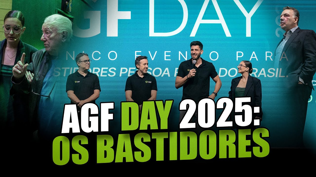BASTIDORES do AGF Day 2025! Veja o que rolou no maior evento de investidor pessoa física do Brasil