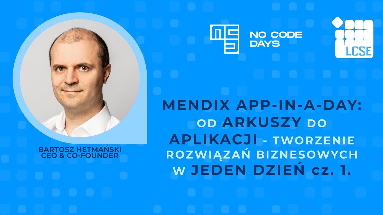 App-in-a-Day: od arkuszy do aplikacji