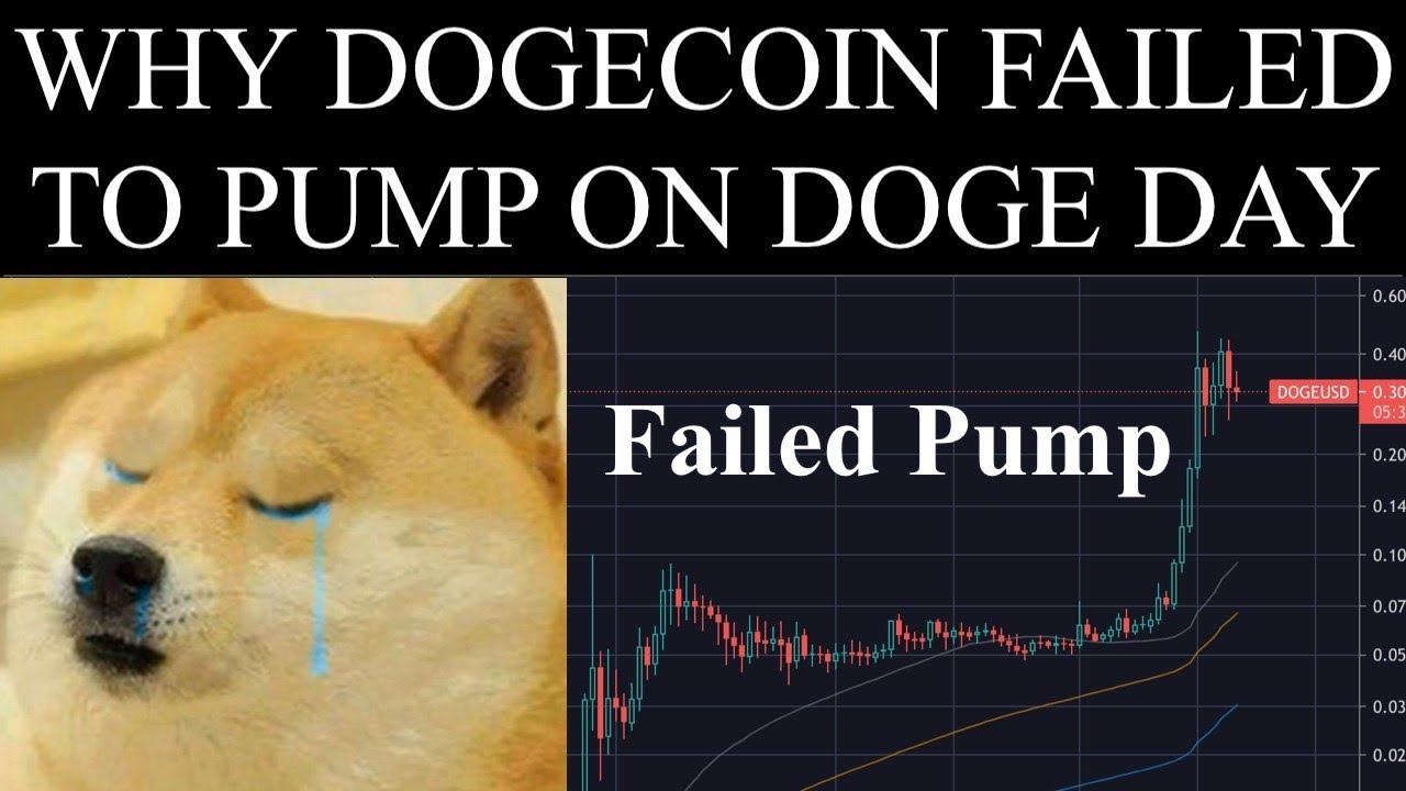 Why Dogecoin Failed To Pump On Doge Day