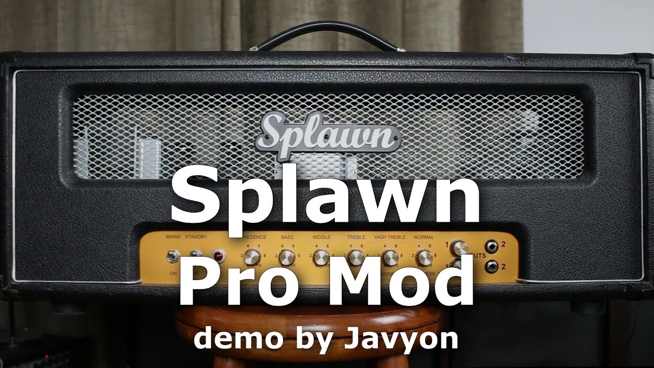 Splawn Pro Mod guitar amp demo by Javyon - YouTube