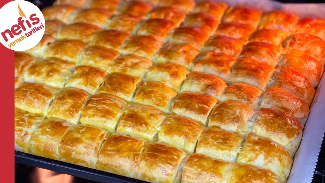 DENEYİN DENETTİRİN ???? Tepsi Dolusu Lokmalık Pamuk Ekmek
