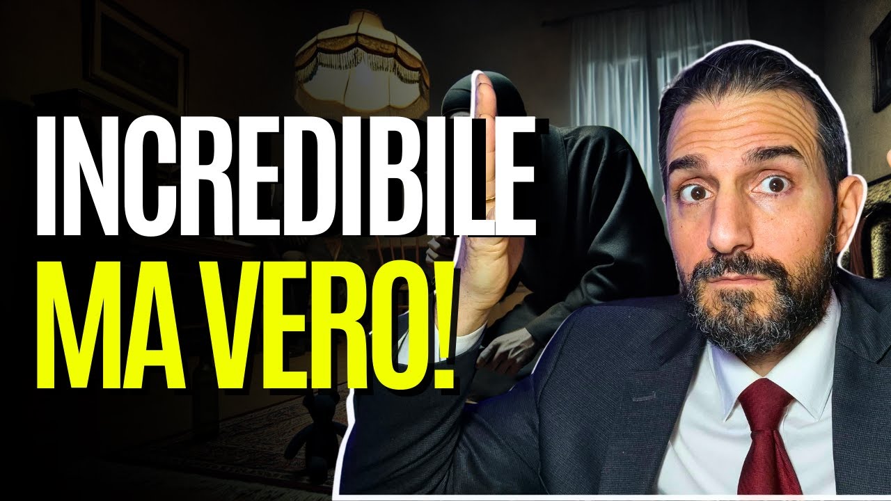 Incredibile ma vero: ecco quando devi RISARCIRE un LADRO che entra in casa tua!