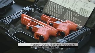 Pepper Spray Guns Pose New Option For Police