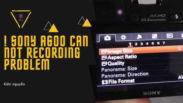 ❗SONY A6000: CAN NOT RECORDING PROBLEM(this memory card does not support recording of xavc s movies)