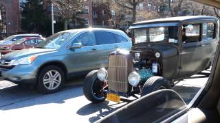 Vintage car spotted in Brooklyn