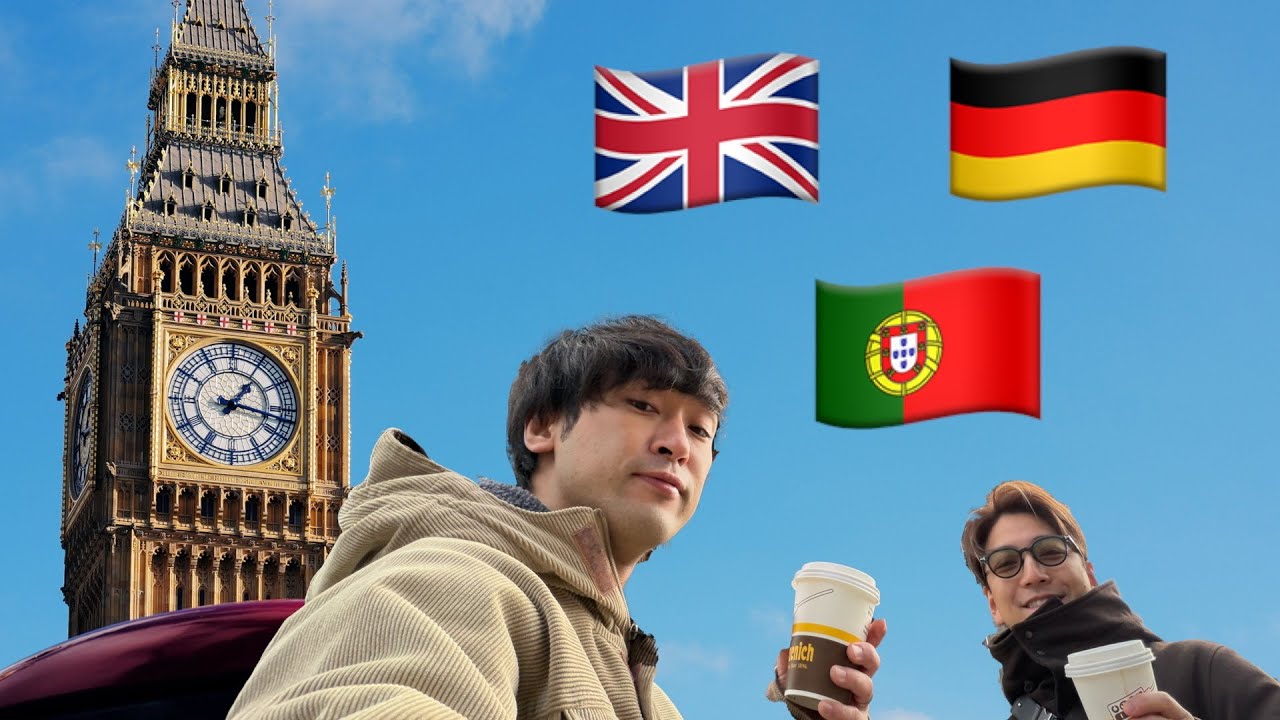 残飯製造機、神休みにヨーロッパへゆく！【Vlog】