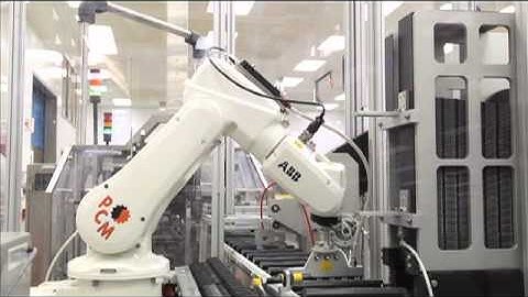 ABB Robotics - Packing tubes of hair color