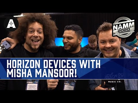 Horizon Devices Announce New Flux Echo & Custom Guitar Strings At NAMM 2020! ft. Misha Mansoor