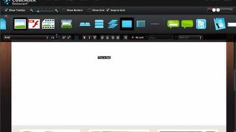 Cubender Tutorial - Text (Build your Flash website)