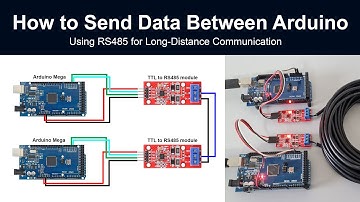 How to Send Data Between Arduino Using RS485