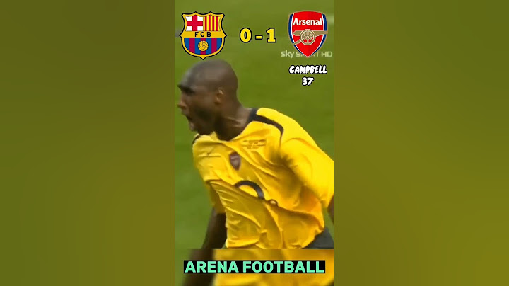 FC Barcelona VS Arsenal 2006 UEFA Champions League Final Highlights #youtube #shorts #football