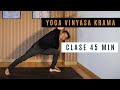 Clase de 45 con scar montero yoga vinyasa krama el yoga de srivatsa ramaswami