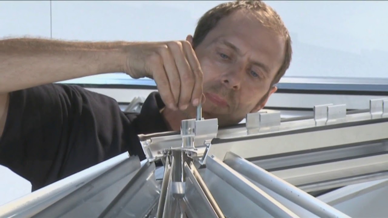 Diy conservatory Tie bar installation for heavy glass roofs YouTube