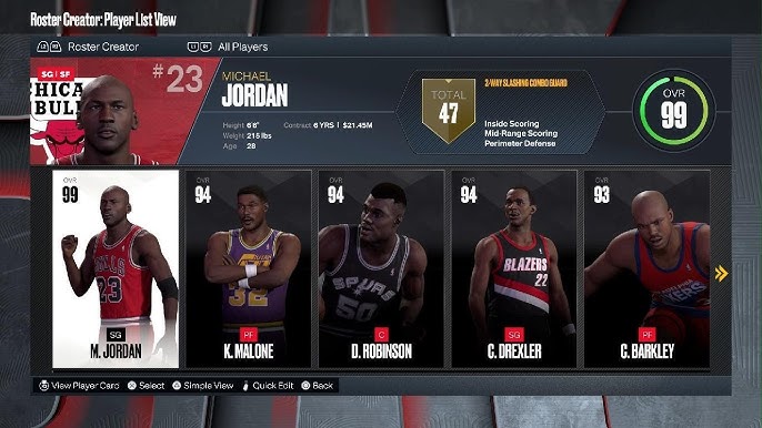 NBA 2K19: 93-94 Houston Rockets Player Ratings and Roster