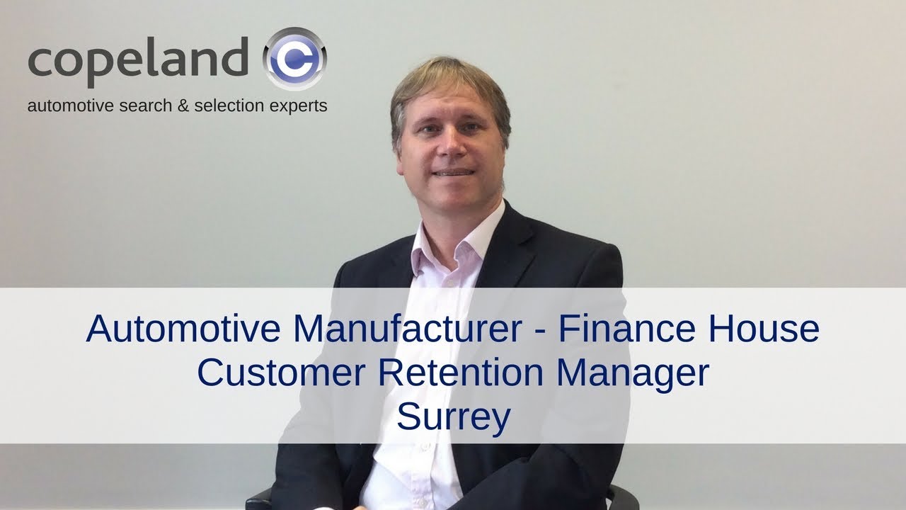 Copeland Customer Retention Manager RP12 YouTube
