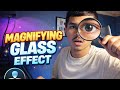 How to Create Magnifying glass effect in Davinch 👍🤯🔥🔥🔥#davinciresolve #videoediting #trending #tips 