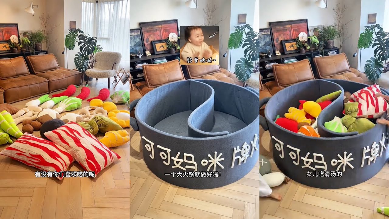 [Vietsub] Tự tay làm 1 chiếc ghế sofa nồi lẩu siêu to và êm ái🍲#trending #handmade #douyin