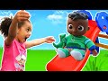 Let&#39;s Go to the Playground Song + Nursery Rhymes &amp; Kids Sing Along Songs