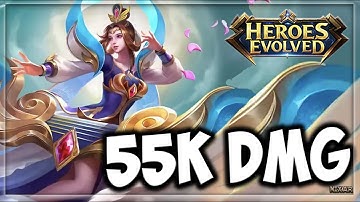 BEST POSITIONING MAGE + HEALING!! | Heroes Evolved - Naiad Build | Ranked Gameplay