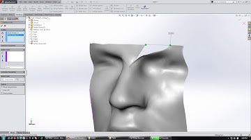 SolidWorks Scan to 3D, Cut With Surface