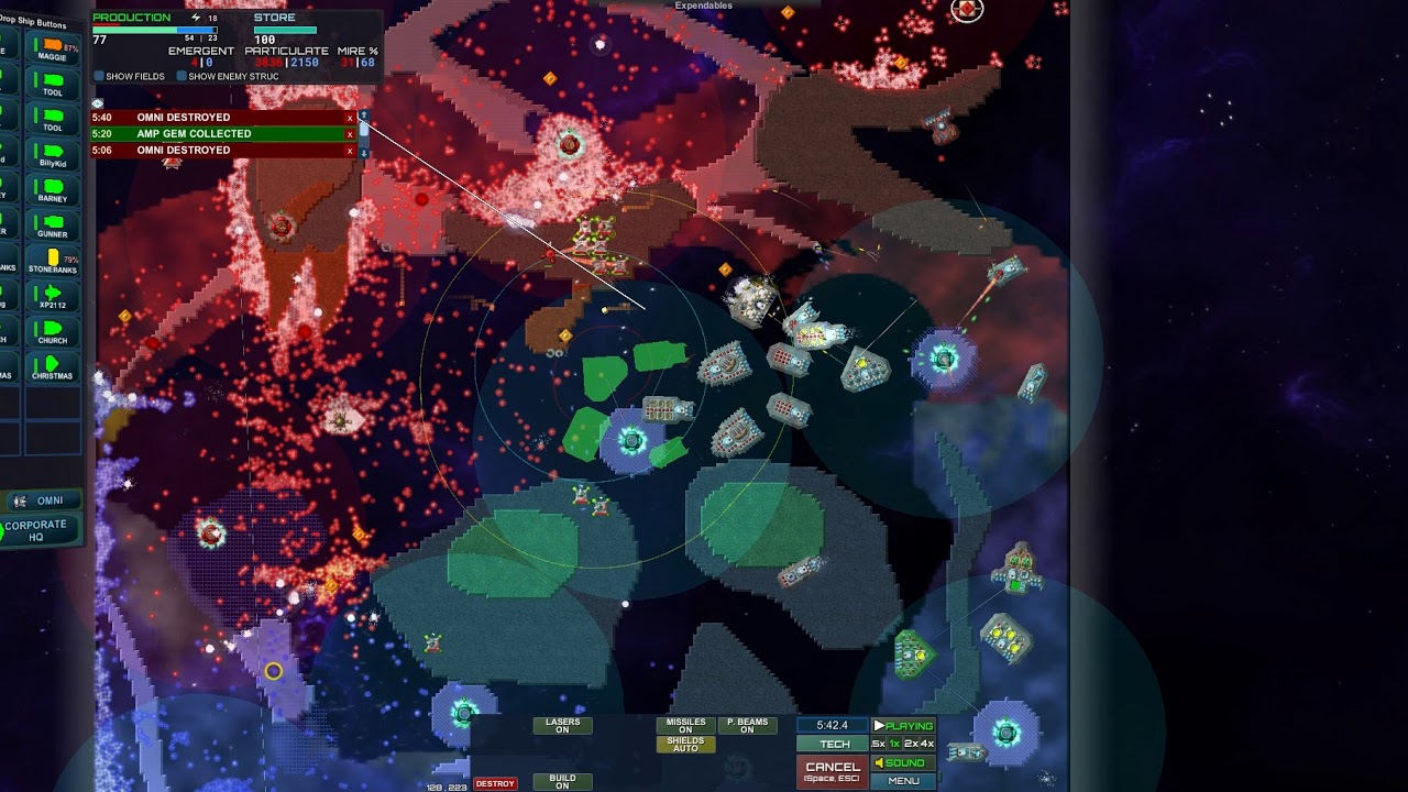 Particle Fleet Emergence EXCHANGE #23 Expendables - jaworeq