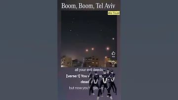 Boom Boom Tel Aviv Song Official Song With Lyrics 