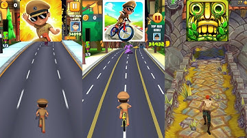 Little Singham 🆚 Little Singham Cycle Race 🆚 Temple Run 2 New Update