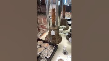 Huge antique school bell￼
