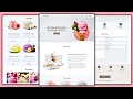 HTML, CSS and JavaScript Responsive Ice Cream Website Design | Project for Beginners