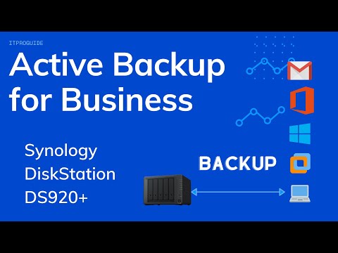 Active Backup for Business -with Synology DS920+ | License free | How to backup & restore windows PC