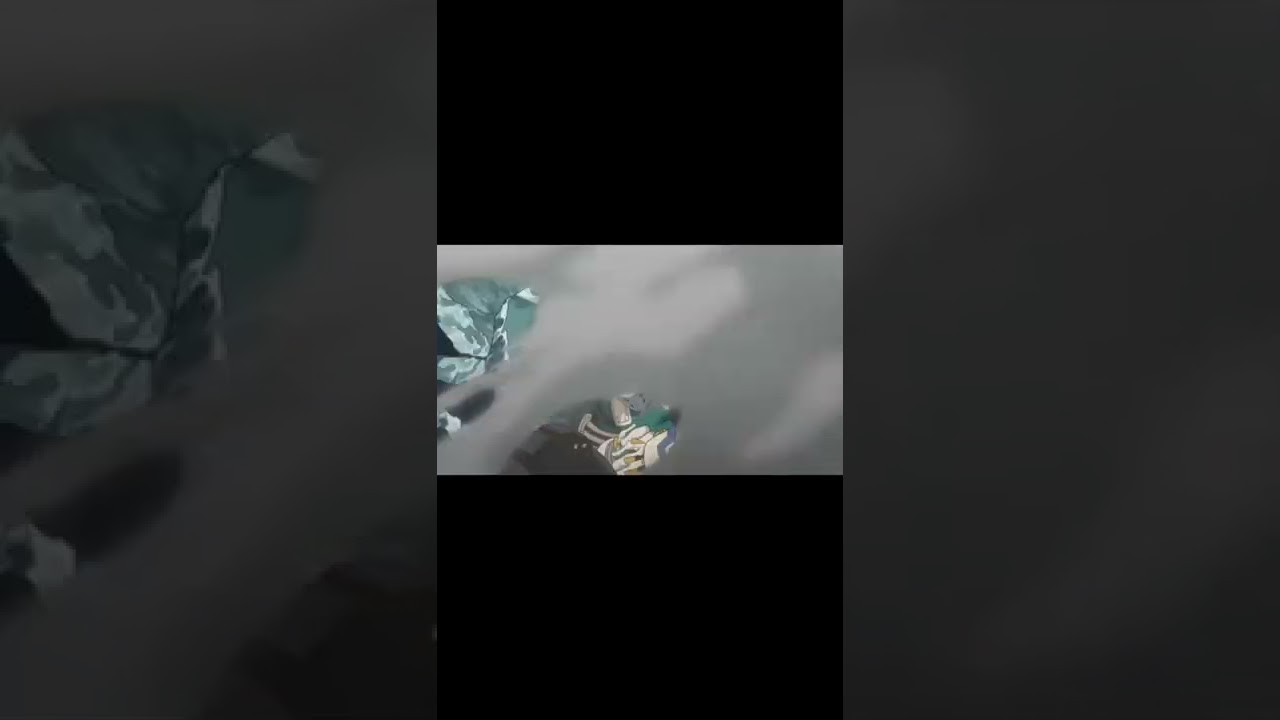 he's bleeding but still laughing because of mr. smiley