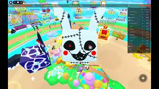 Pet Simulator 99 Hatching Huge Patchwork Bunny
