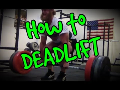 "How To" Deadlift
